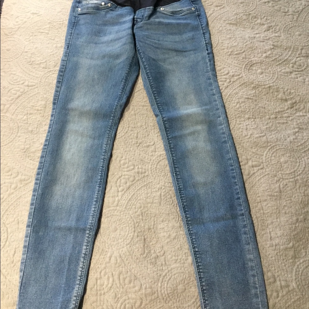 2 maternity jeans