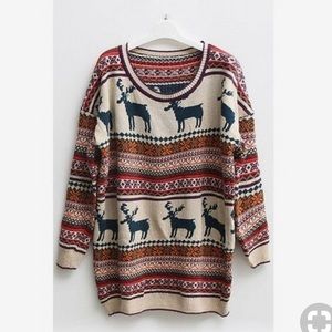 Cute/ugly holiday sweater