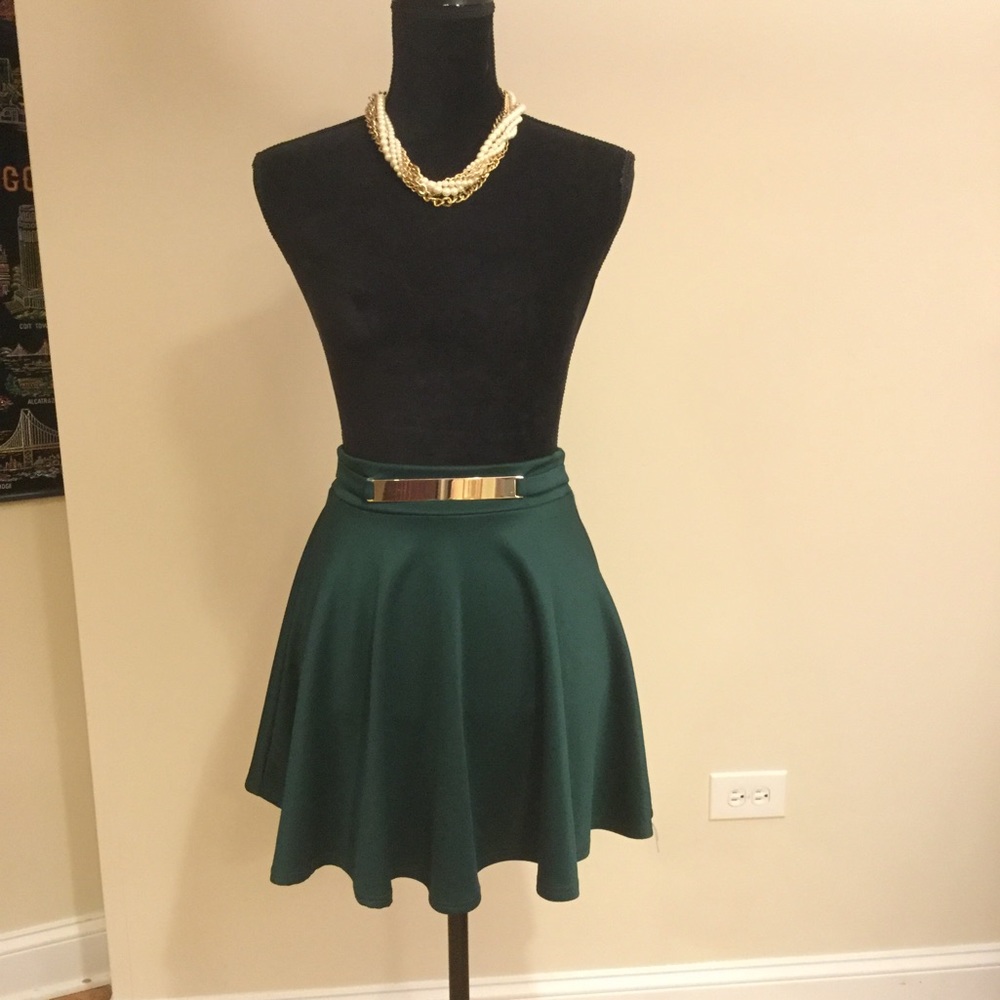 Pine Green Skirt