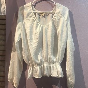 White Michael kors blouse
