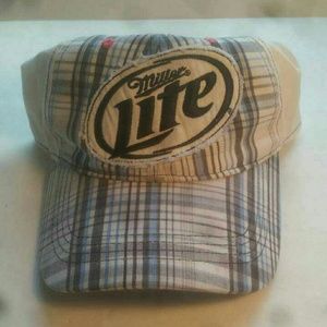 Miller lite Beer Baseball Style Cap Hat Pastel Pla