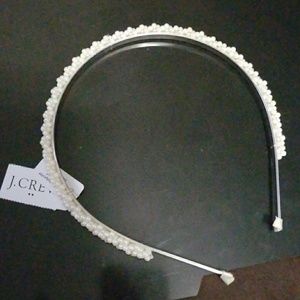 J. Crew Pearl Headband NWT