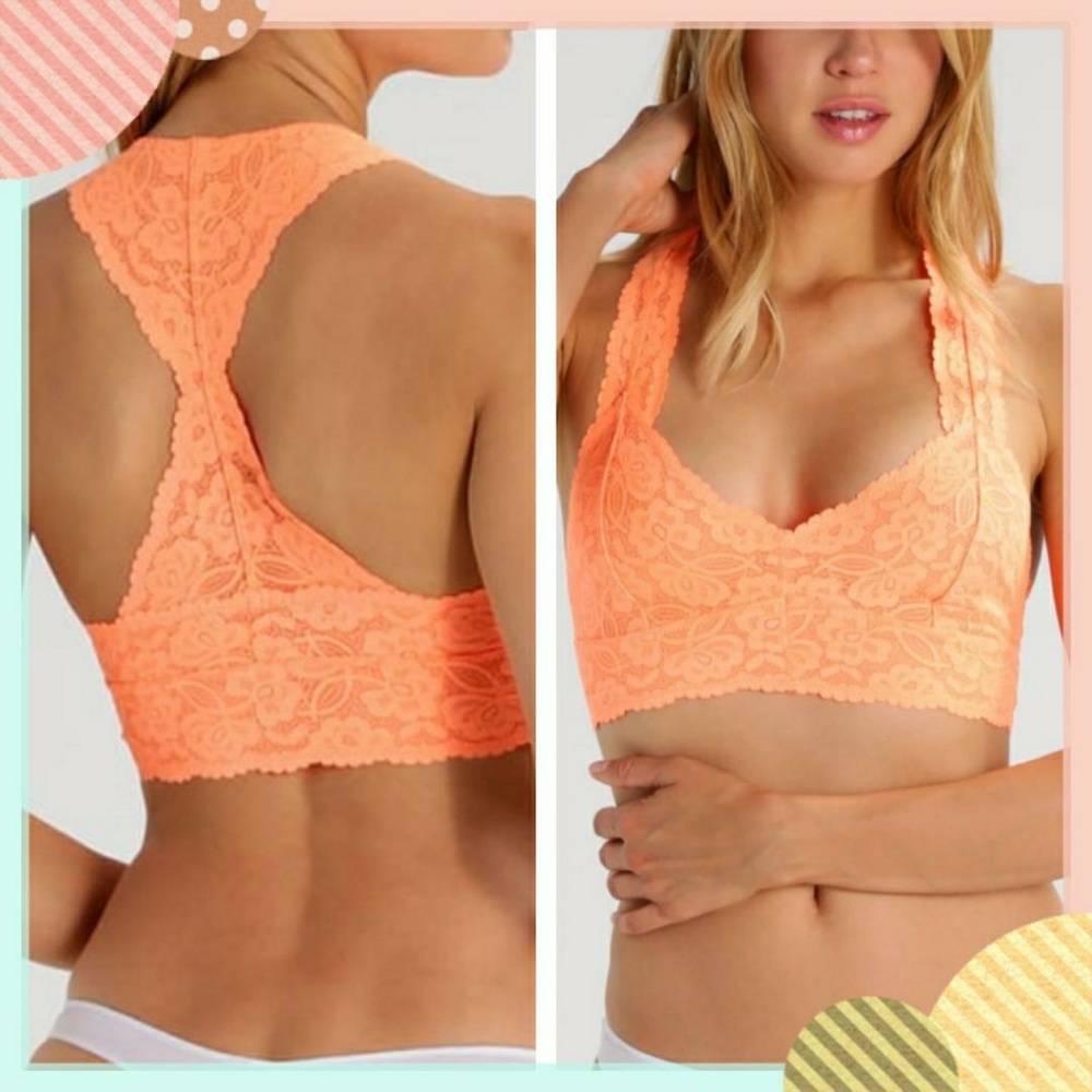 Free People Gallon Lace Racer Back Bralette