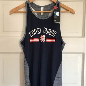 Under Armour coast guard women’s running tank top