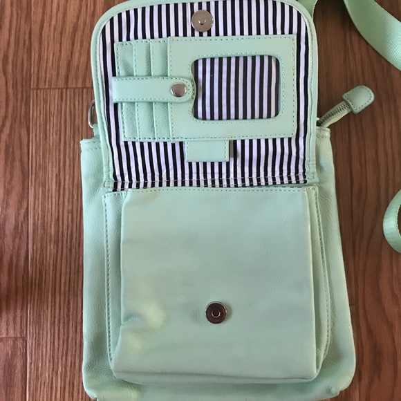 Mint Green Crossbody Bag - Picture 2 of 7