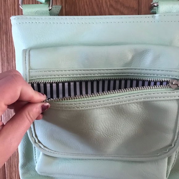 Mint Green Crossbody Bag - Picture 3 of 7