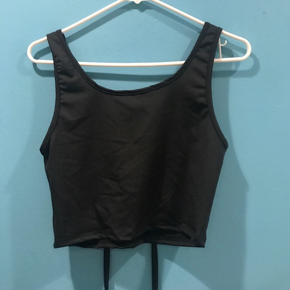 Forever 21 Lace Up Crop Top - Picture 2 of 2