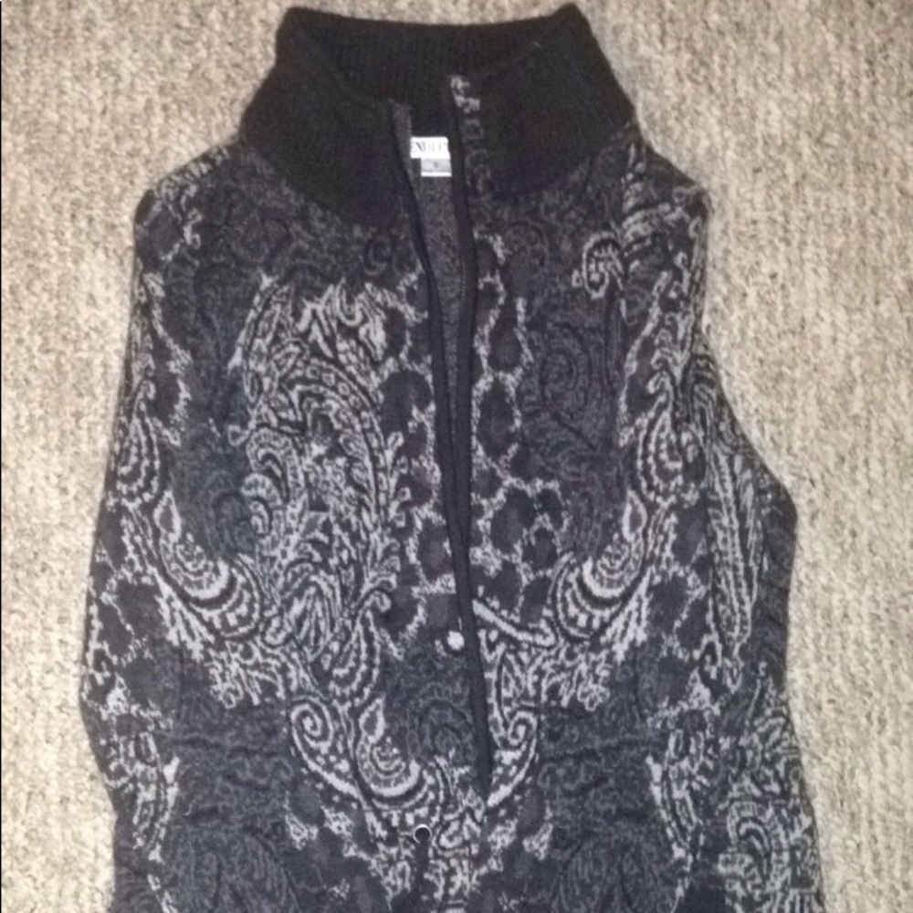 Pendleton zip sweater