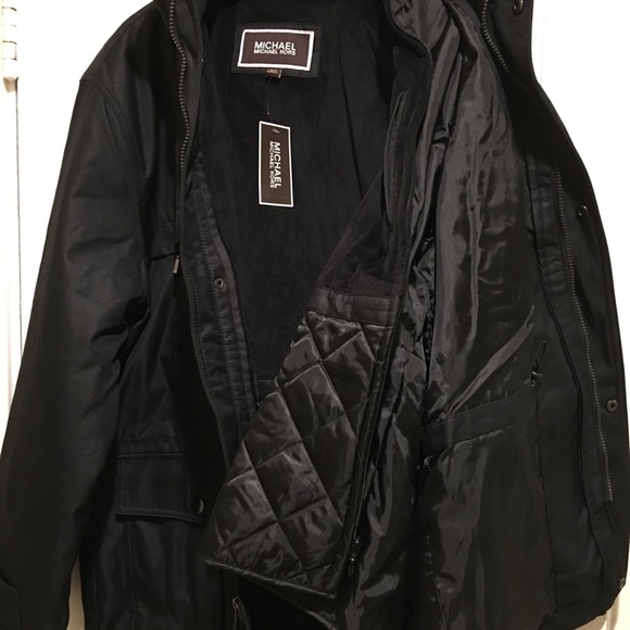 Michael Kors  Black Jacket Men M NEW - Picture 2 of 6
