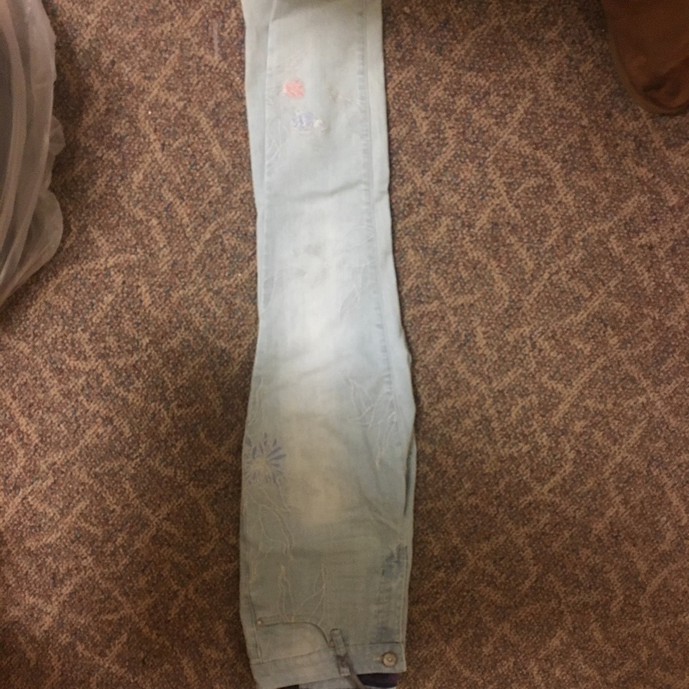Floral Jeans