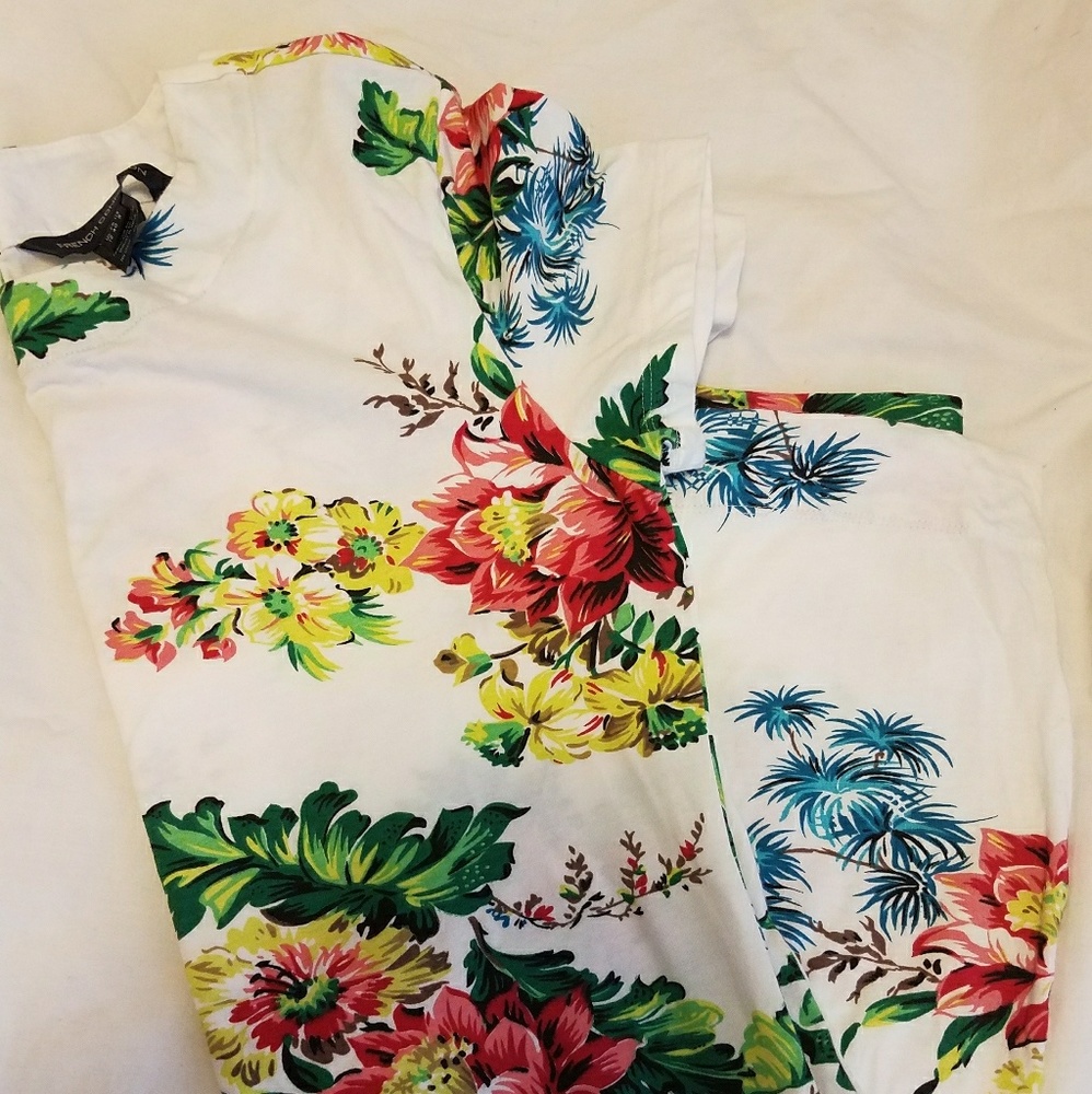Sz8/Med Floral Dress