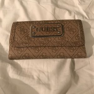 Gold Guess Wallet