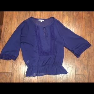 Daniel Rainn Stitch fix Sz M blue style #11672