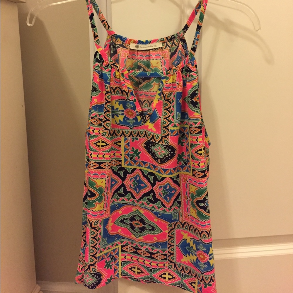 Bright Patterned Top