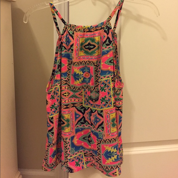 Bright Patterned Top - Picture 2 of 2