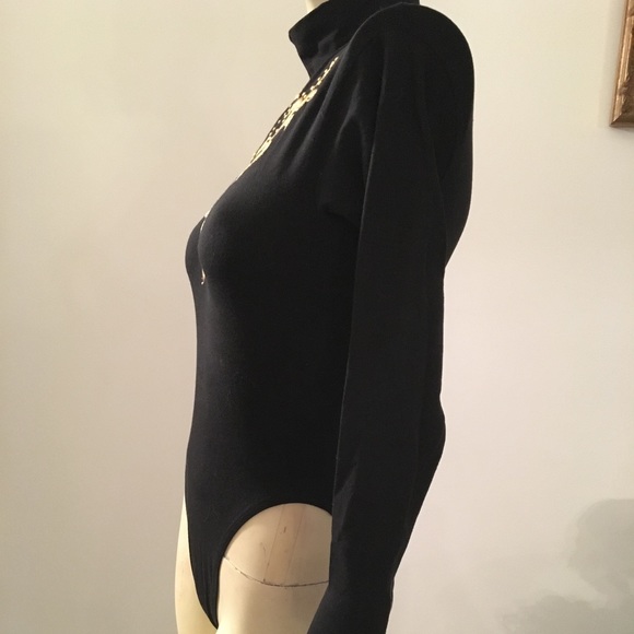 Barton G. New York mock neck long sleeve bodysuit - Picture 4 of 4