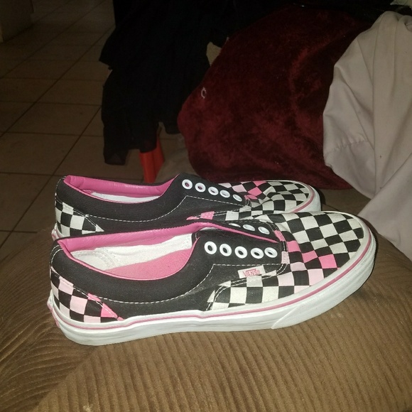 Pink and black Vans - Picture 2 of 2