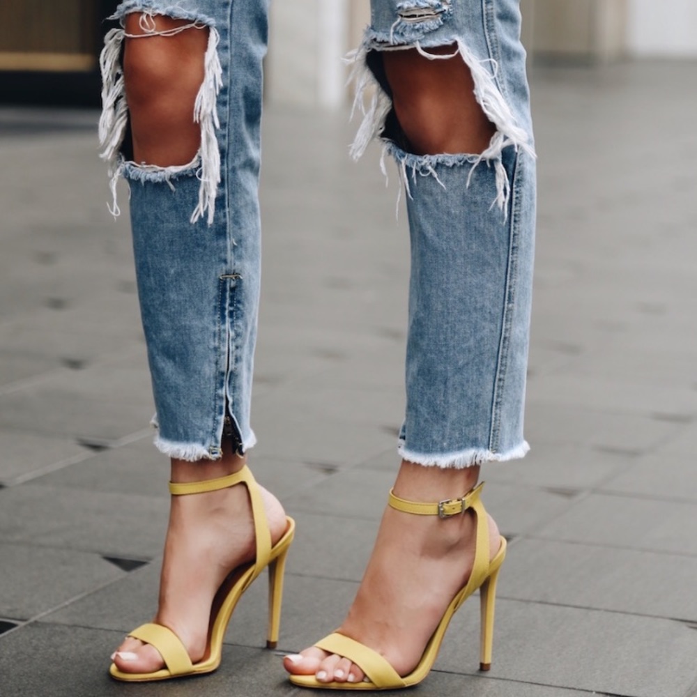 Black heels