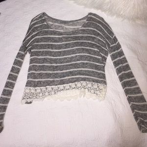 Light Weight Crop Sweater