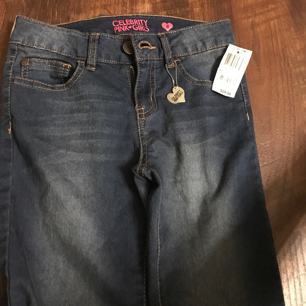 Celebrity pink girls jeans