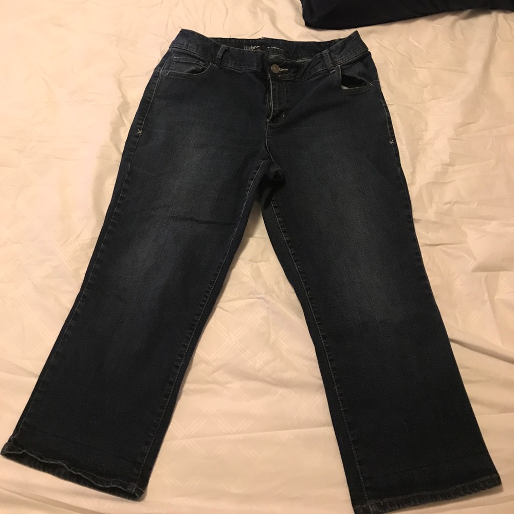 Lane Bryant Capri jeans, GeniusFit