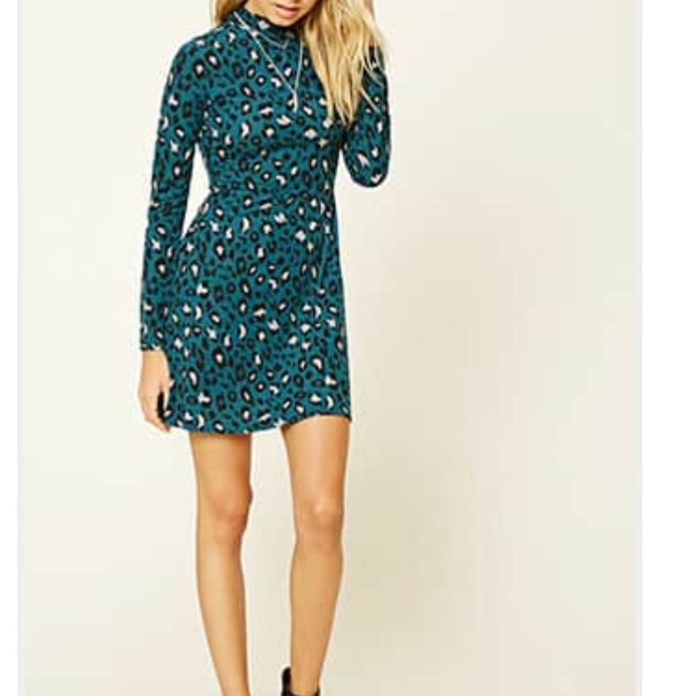 Leopard Print Dress