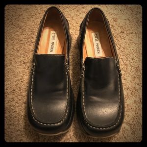 Navy blue Steven madden loafers