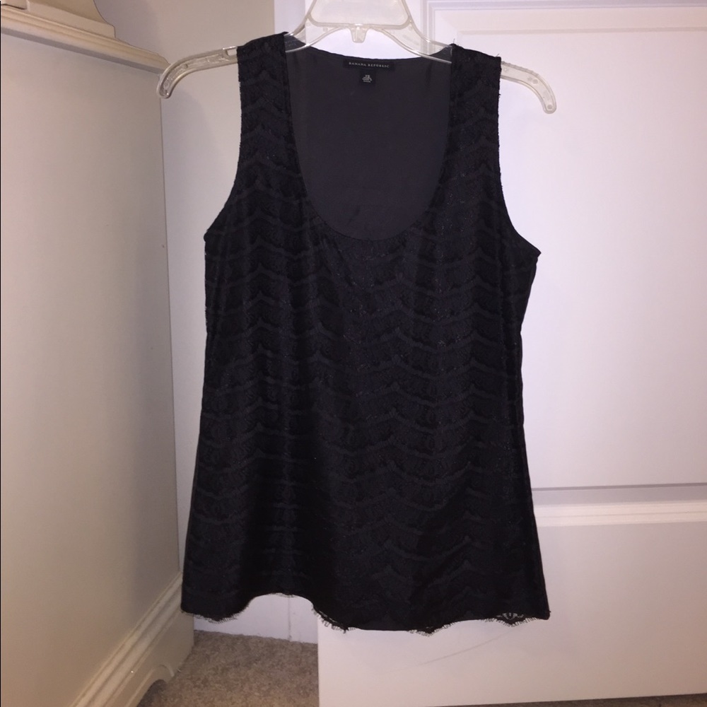 Black lacey blouse