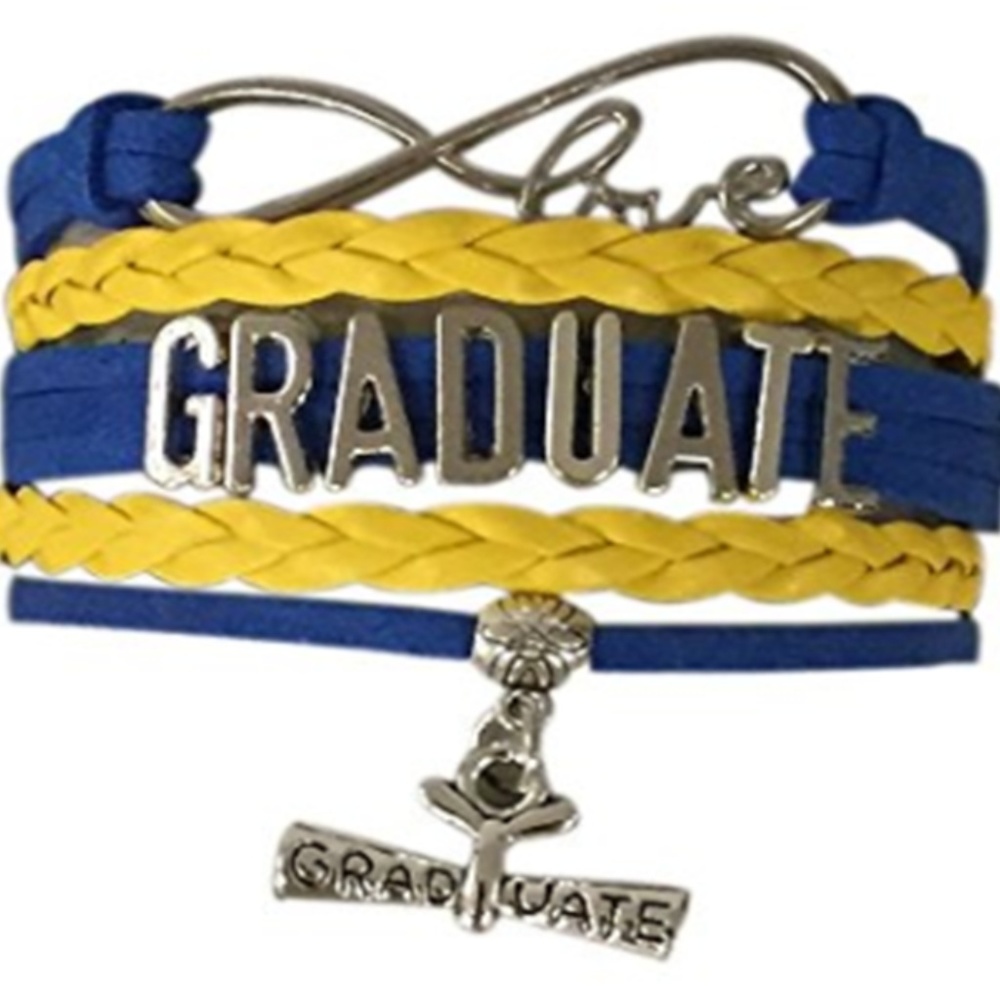 Graduation Jewelry, Infinity Graduate Bracelet