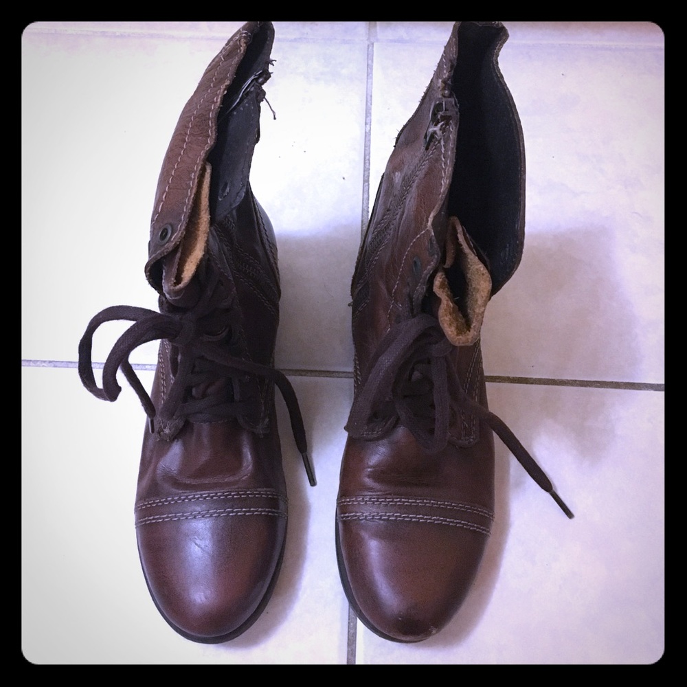 Steve Madden // Troopa Combat Boots