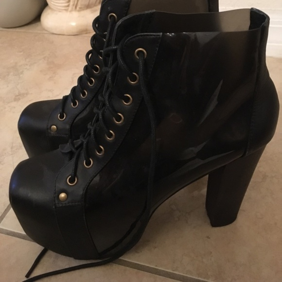 Jeffrey Campbell Transparent Lita - Picture 7 of 7