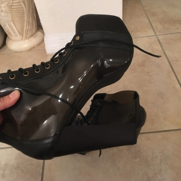 Jeffrey Campbell Transparent Lita - Picture 5 of 7