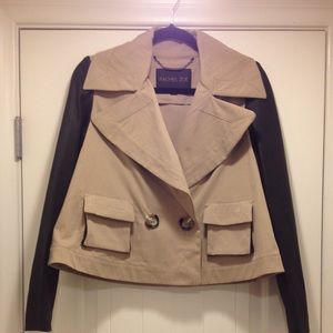 Rachel Zoe cropped trench coat Rachel Zoe cropped trench coat