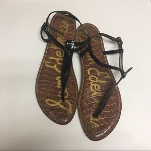 Sam Edelman patent leather sandals