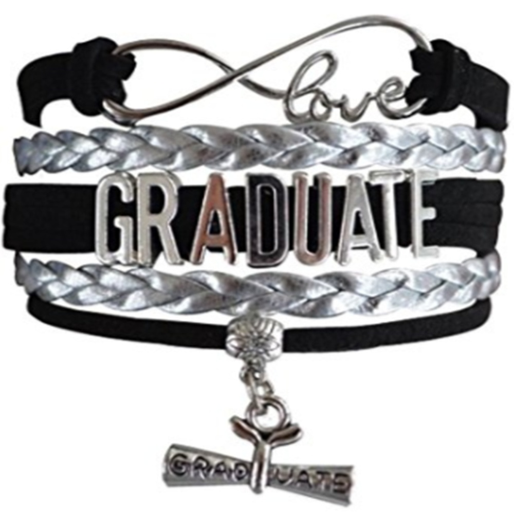 Graduation Jewelry, Infinity Graduate Bracelet