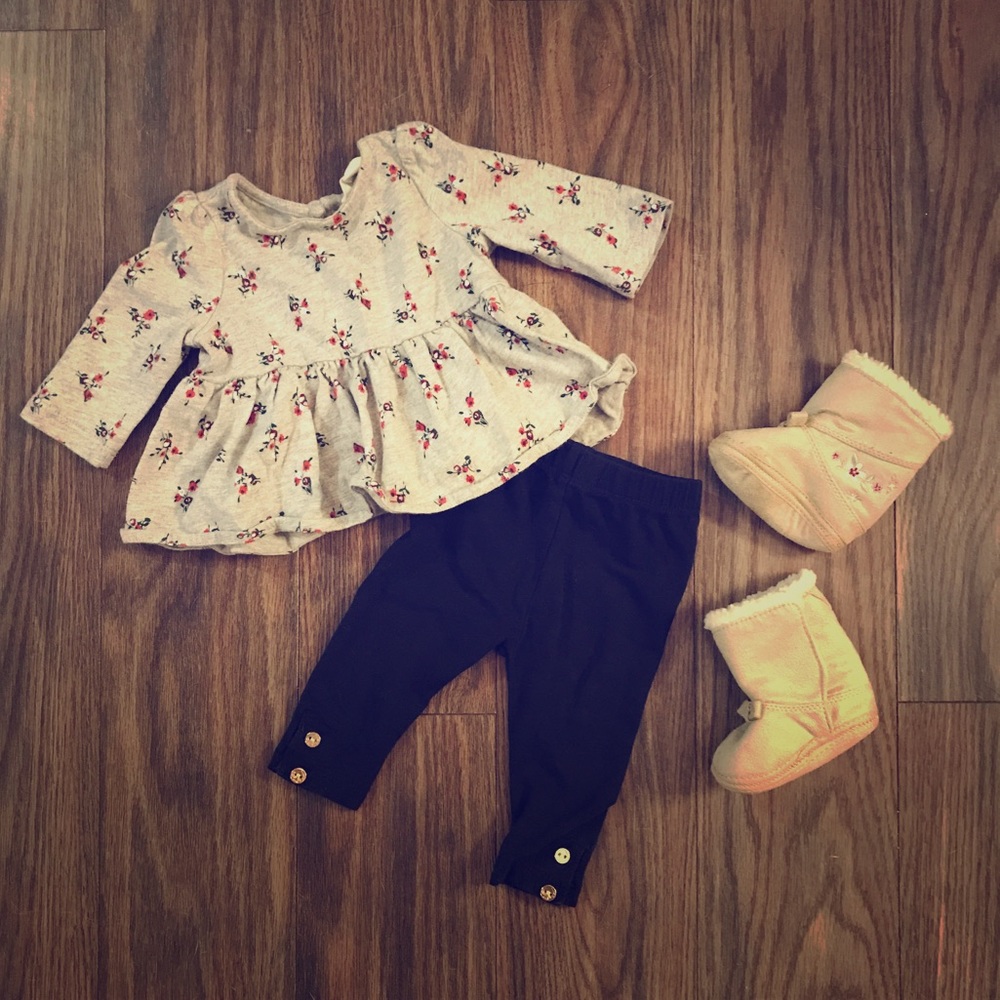 Kate Spade/ Gap outfit w/ Ugg-Like Boots