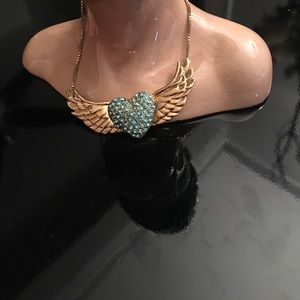 Heart & Wing Necklace
