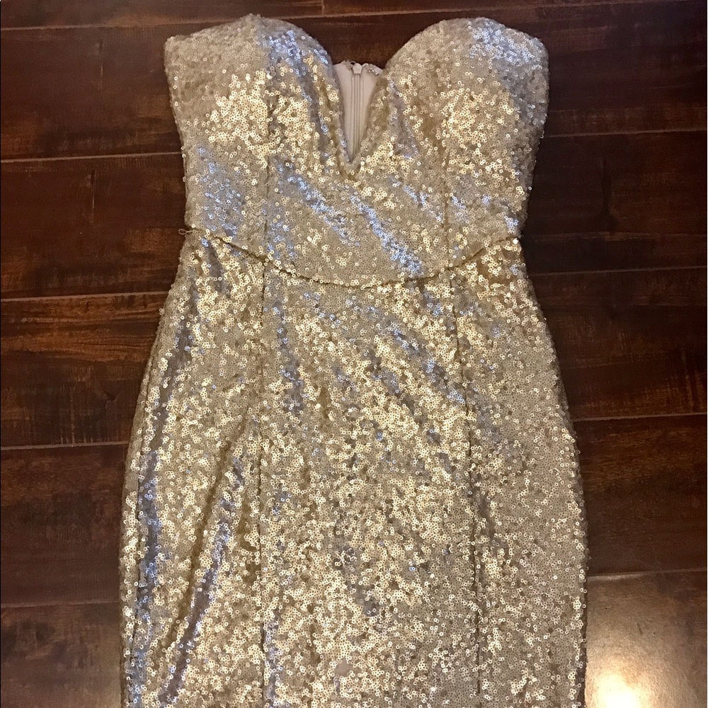 Gold Tobi dress - Picture 2 of 2