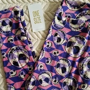 LuLaRoe Disney Villain NBC Jack One Size leggings!