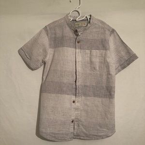 Zara boys button up shirt