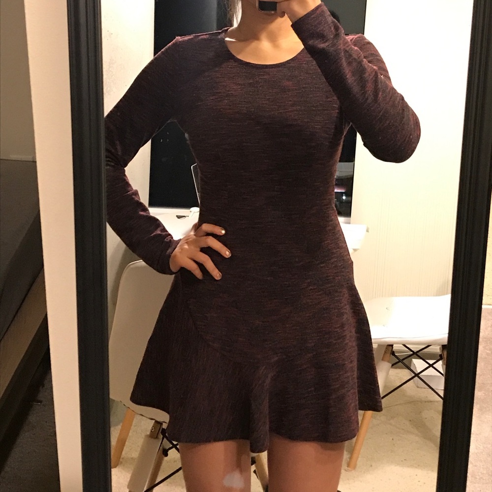 New kimchi Blue purple/burgundy dress size XS