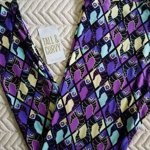 LuLaRoe Disney Villain Maleficent TC leggings! HTF