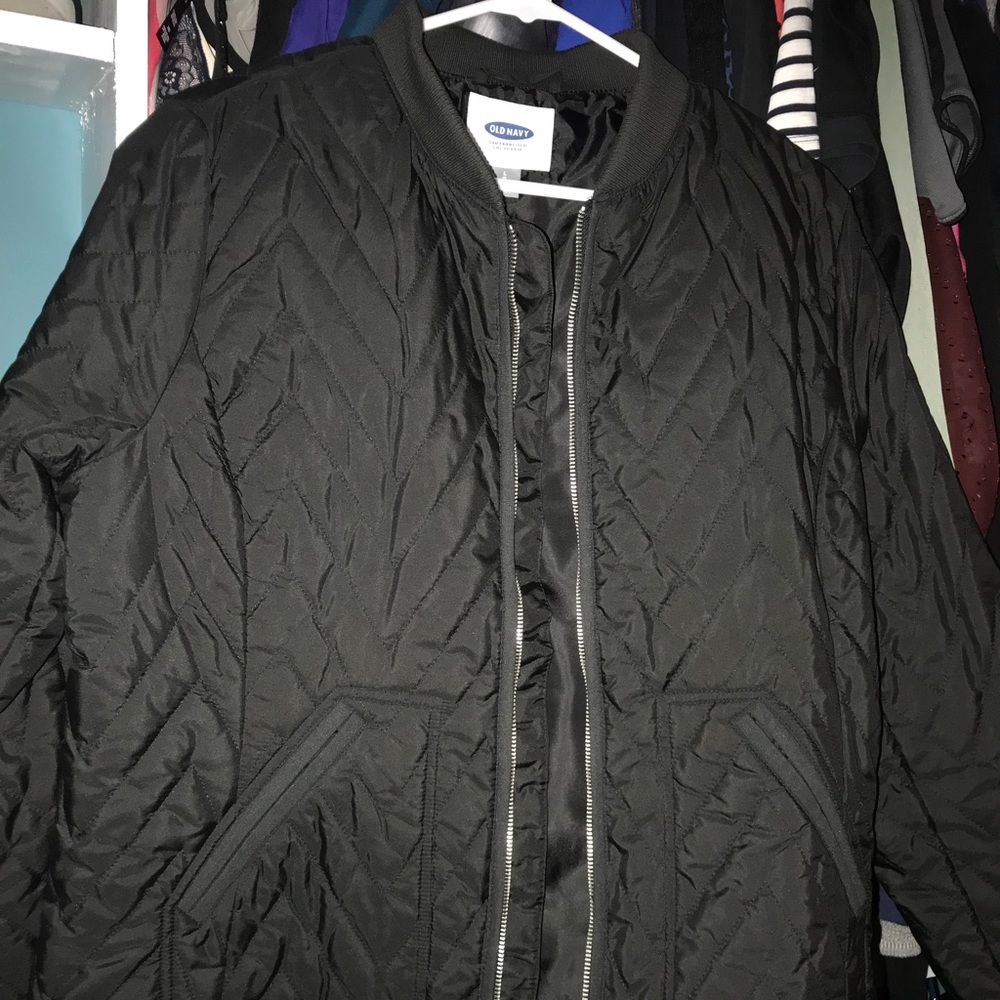 Old Navy Quilted Jacket - Black