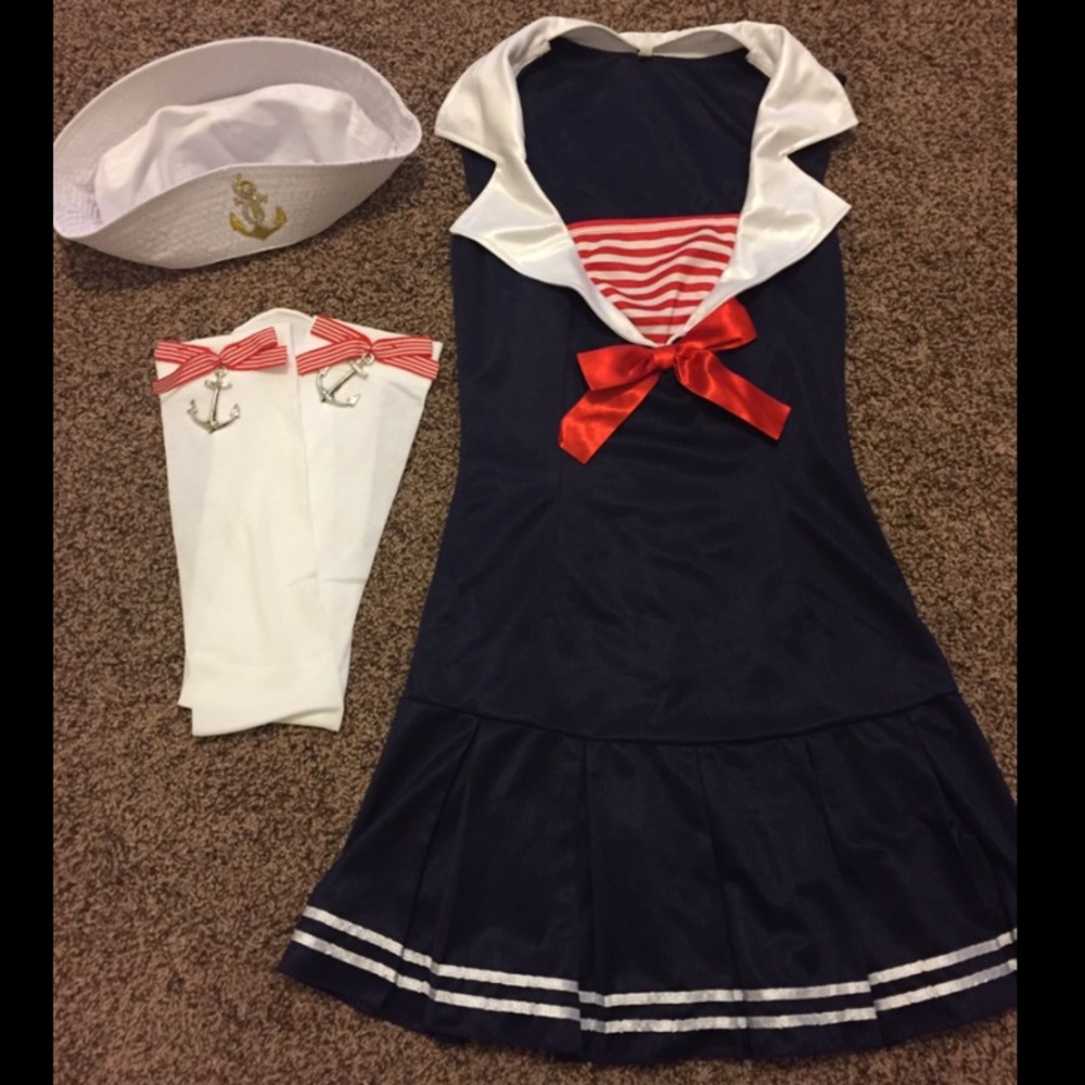 Leg Avenue Nautical Sailor Halloween Costume