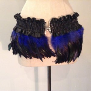 Feather skirt topper