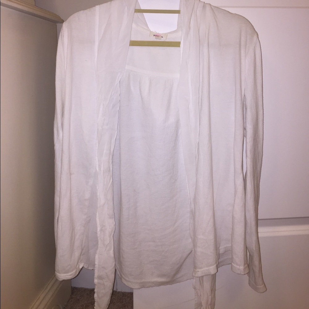 Light White Cardigan