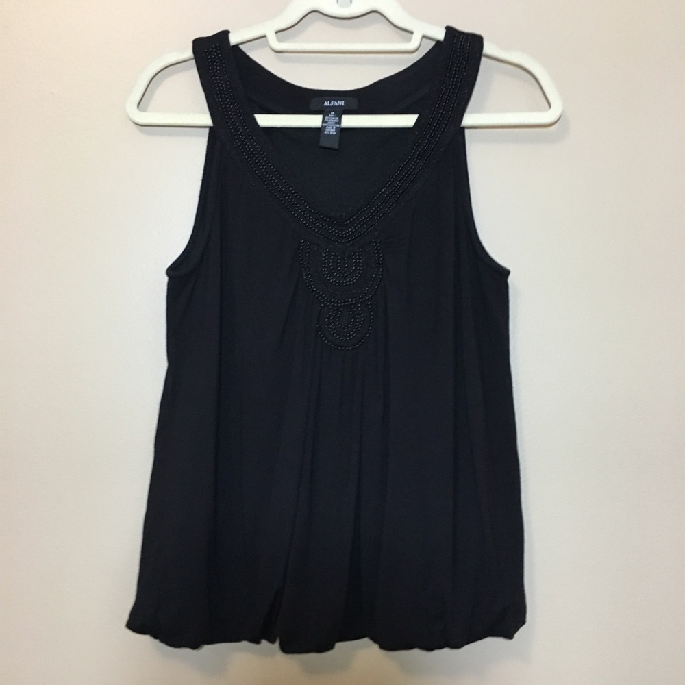 Embellished Sleeveless Top