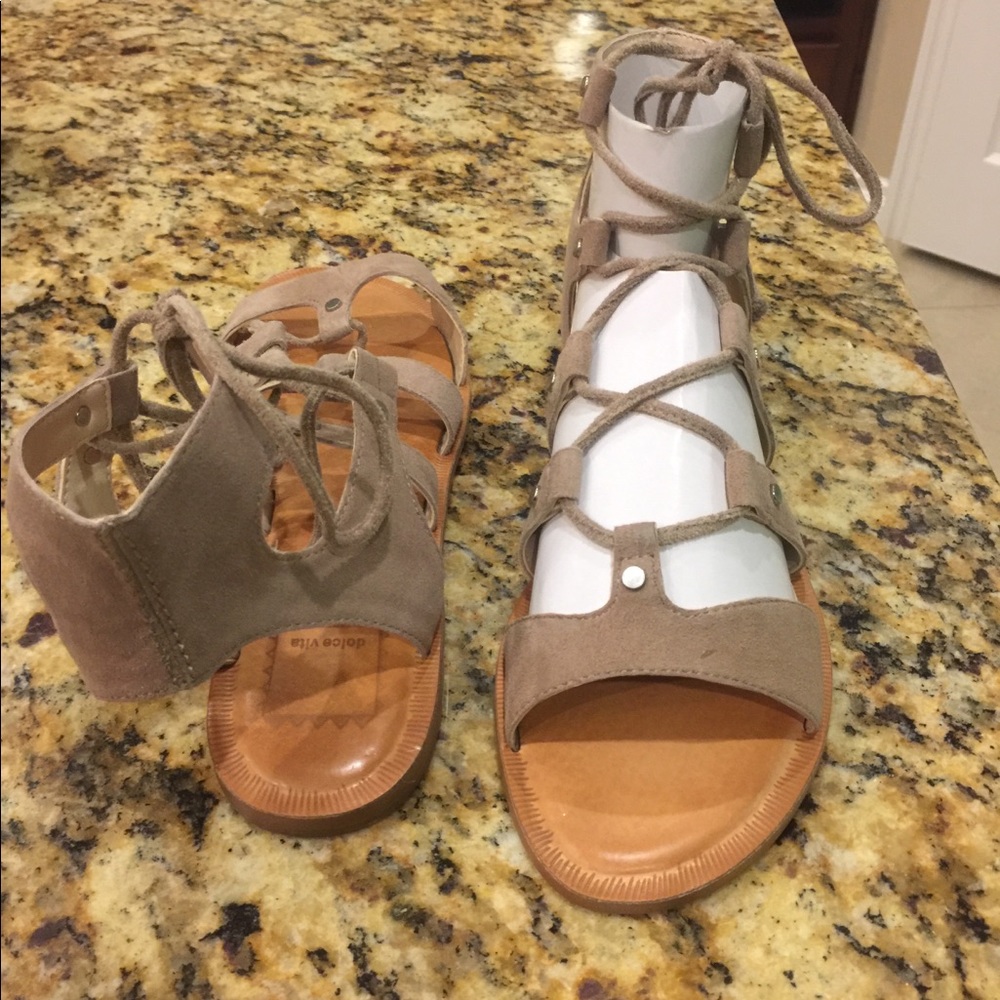 Doice Vita Ankle Wrapped Sandals NEVRR WORN