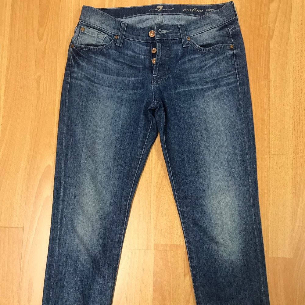 7 For All Mankind Josefina Skinny Boyfriend