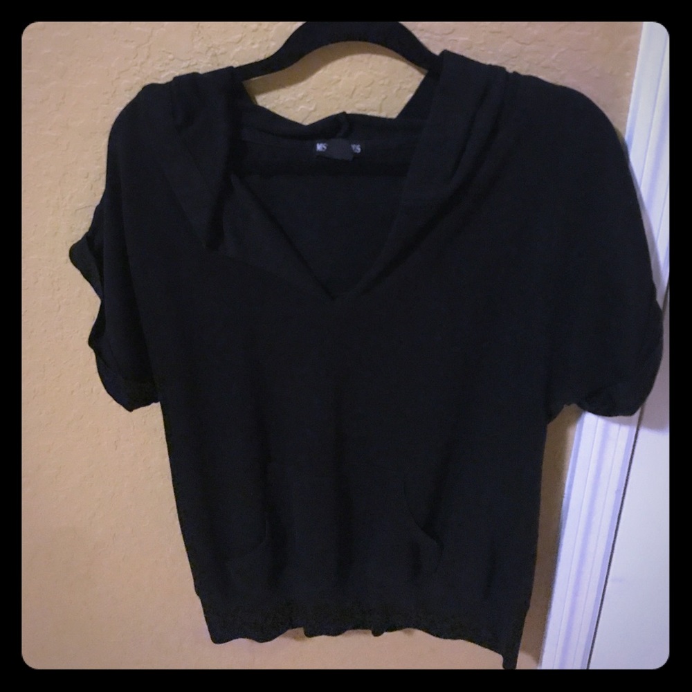 Black hoodie